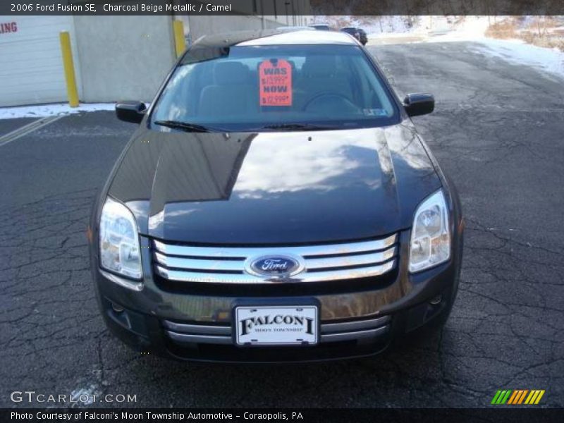 Charcoal Beige Metallic / Camel 2006 Ford Fusion SE
