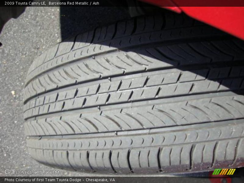 Barcelona Red Metallic / Ash 2009 Toyota Camry LE