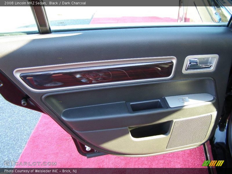 Black / Dark Charcoal 2008 Lincoln MKZ Sedan