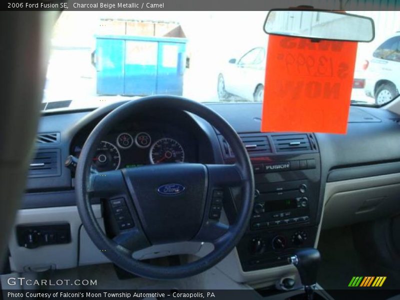 Charcoal Beige Metallic / Camel 2006 Ford Fusion SE