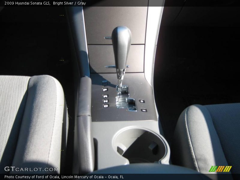 Bright Silver / Gray 2009 Hyundai Sonata GLS