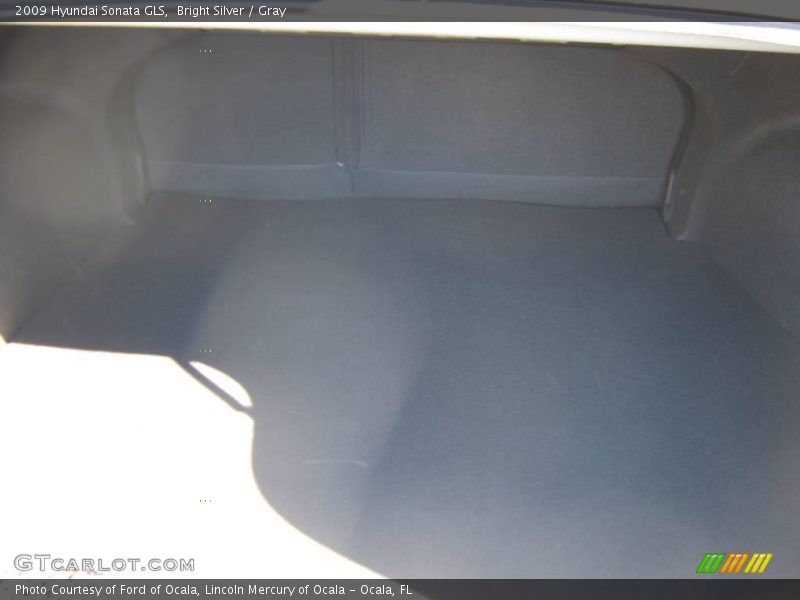 Bright Silver / Gray 2009 Hyundai Sonata GLS
