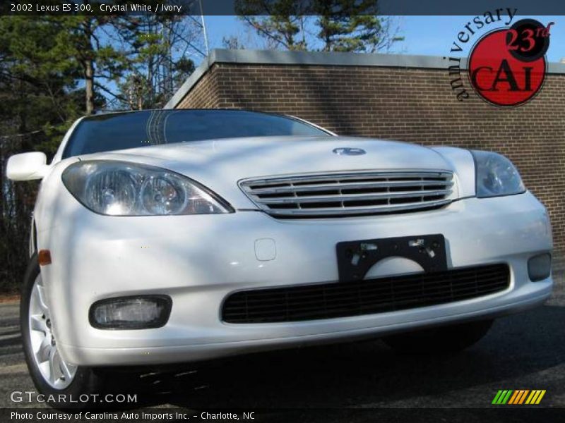 Crystal White / Ivory 2002 Lexus ES 300