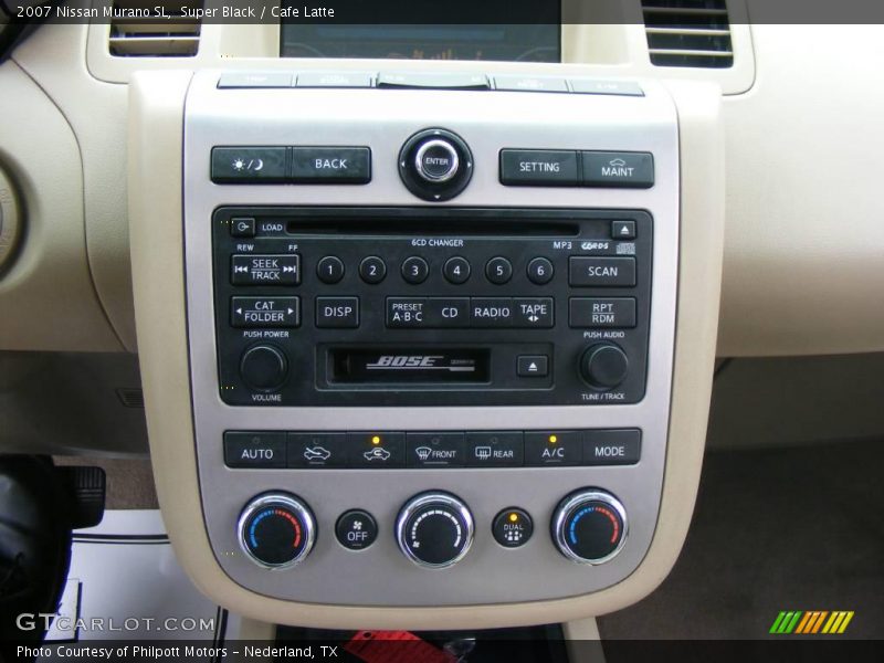 Super Black / Cafe Latte 2007 Nissan Murano SL