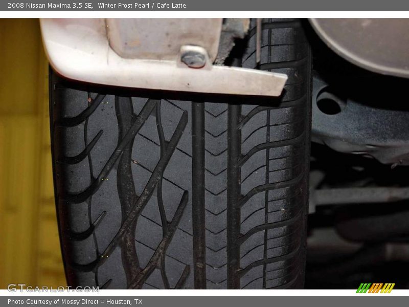 Winter Frost Pearl / Cafe Latte 2008 Nissan Maxima 3.5 SE
