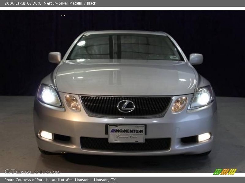Mercury Silver Metallic / Black 2006 Lexus GS 300