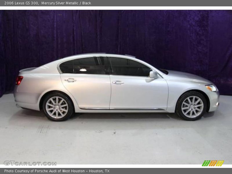Mercury Silver Metallic / Black 2006 Lexus GS 300