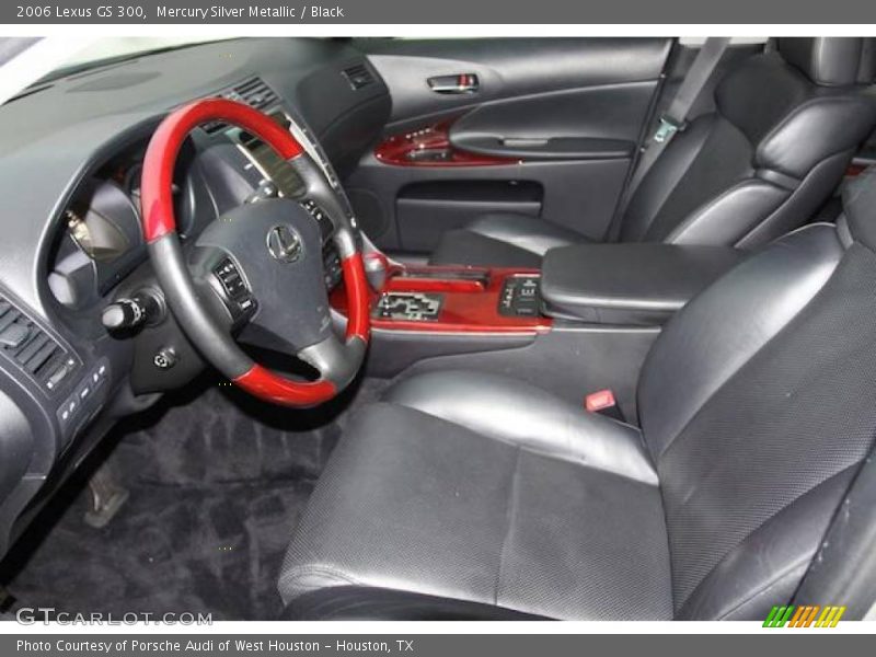 Mercury Silver Metallic / Black 2006 Lexus GS 300