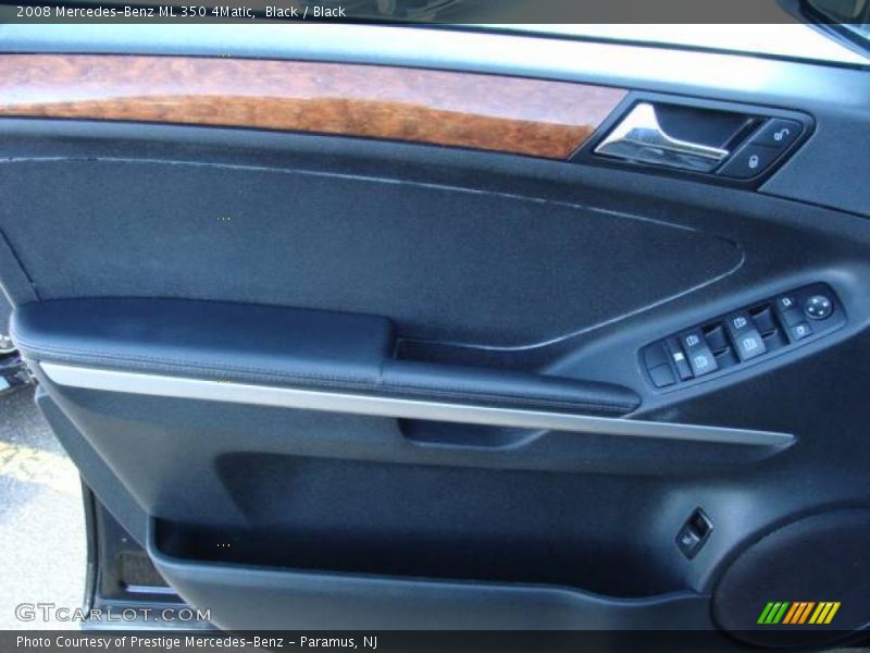Black / Black 2008 Mercedes-Benz ML 350 4Matic