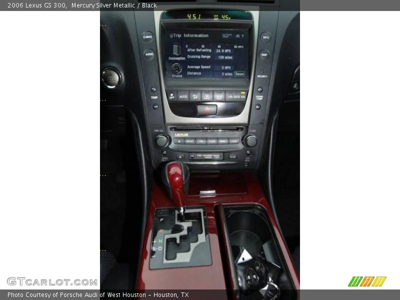 Mercury Silver Metallic / Black 2006 Lexus GS 300