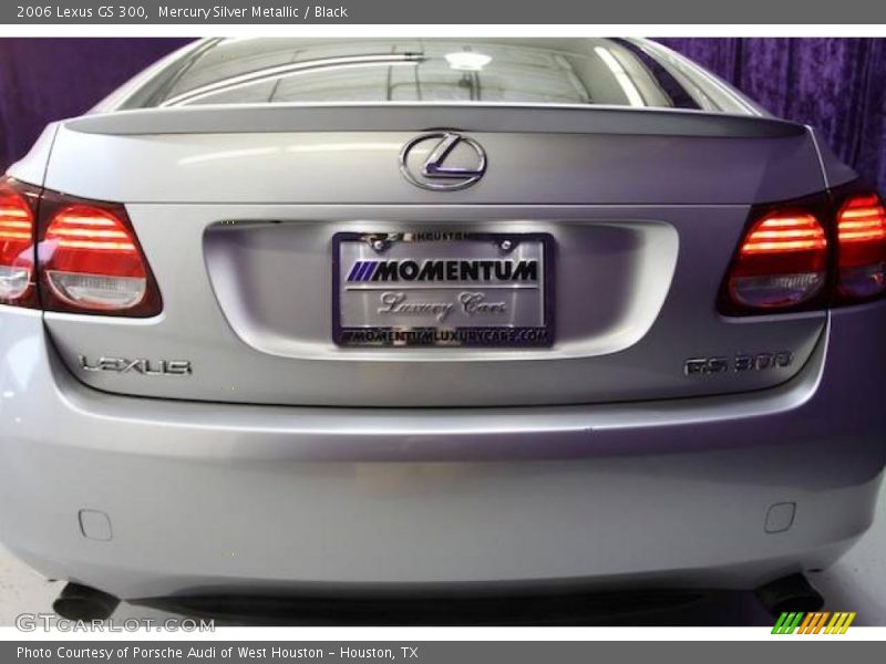 Mercury Silver Metallic / Black 2006 Lexus GS 300