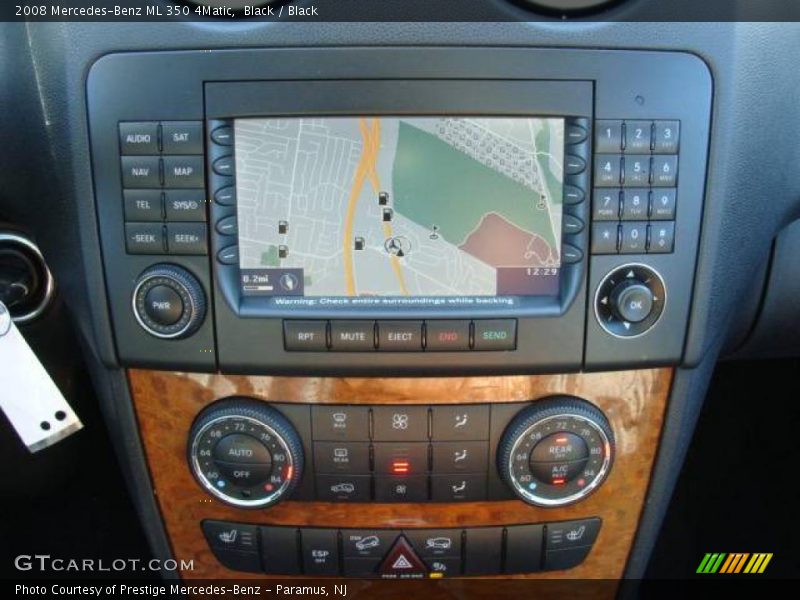 Black / Black 2008 Mercedes-Benz ML 350 4Matic