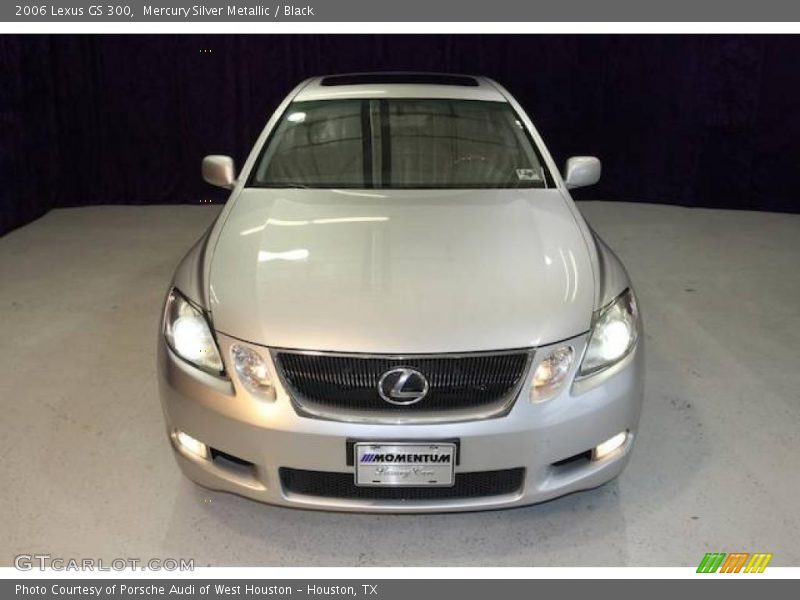 Mercury Silver Metallic / Black 2006 Lexus GS 300