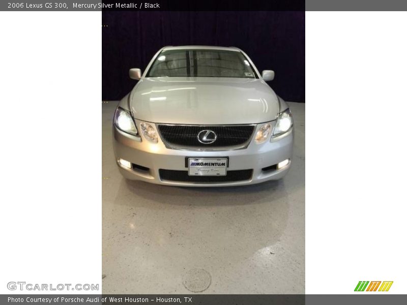 Mercury Silver Metallic / Black 2006 Lexus GS 300