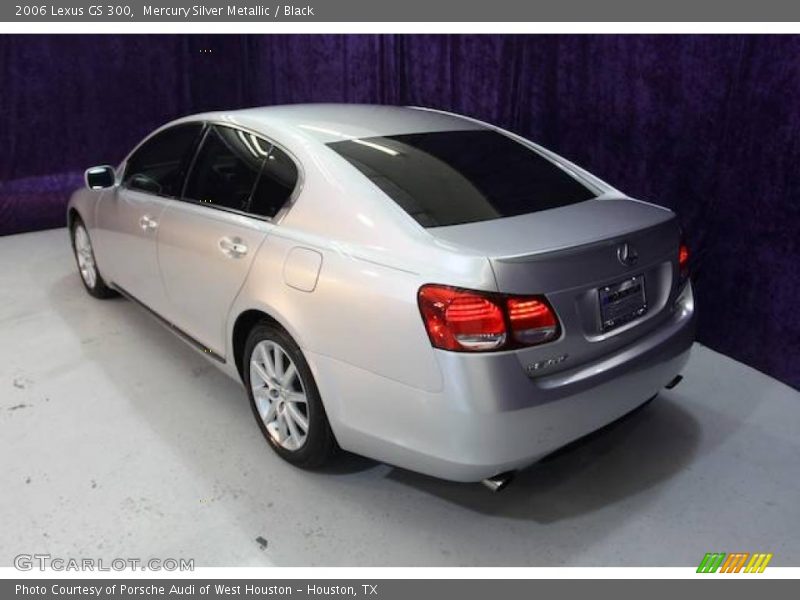 Mercury Silver Metallic / Black 2006 Lexus GS 300