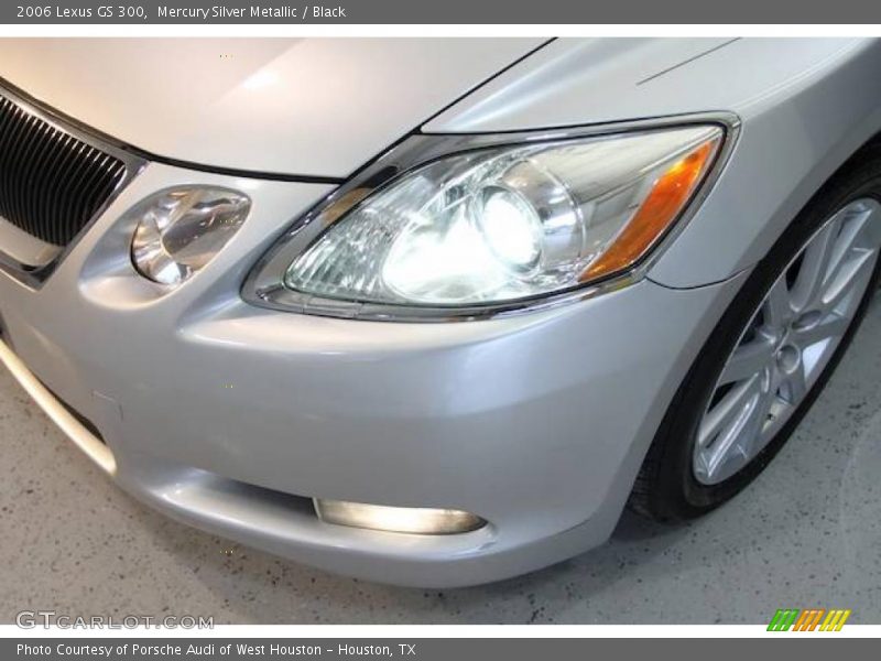 Mercury Silver Metallic / Black 2006 Lexus GS 300