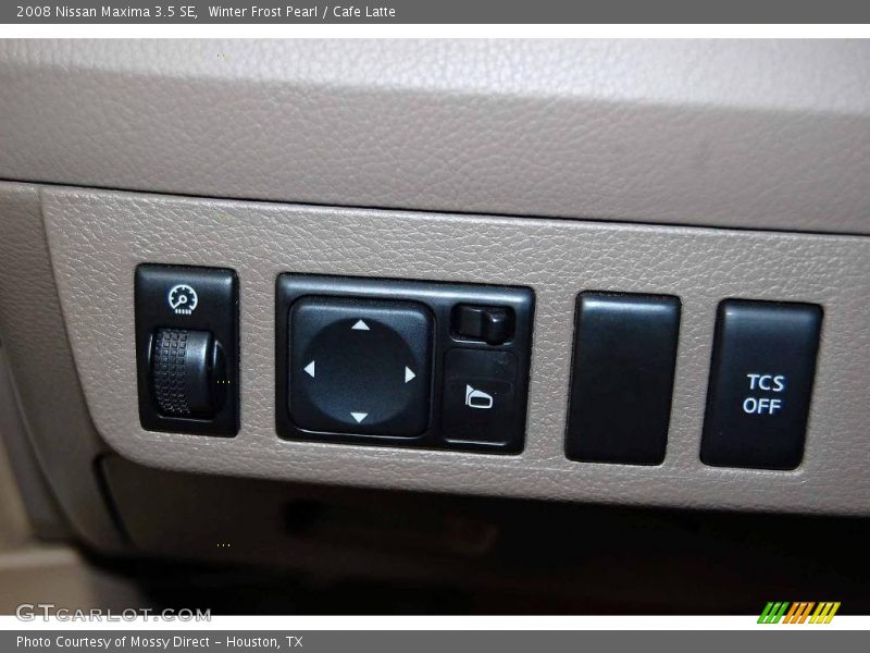 Winter Frost Pearl / Cafe Latte 2008 Nissan Maxima 3.5 SE