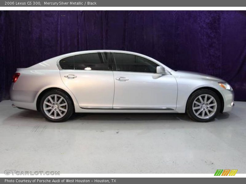 Mercury Silver Metallic / Black 2006 Lexus GS 300