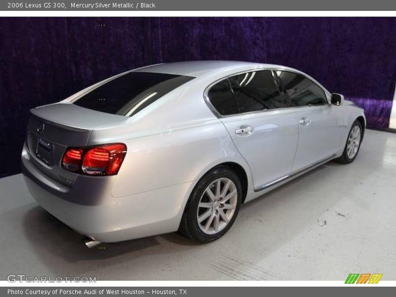 Mercury Silver Metallic / Black 2006 Lexus GS 300