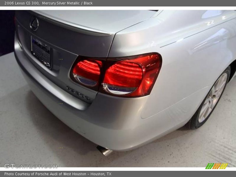 Mercury Silver Metallic / Black 2006 Lexus GS 300