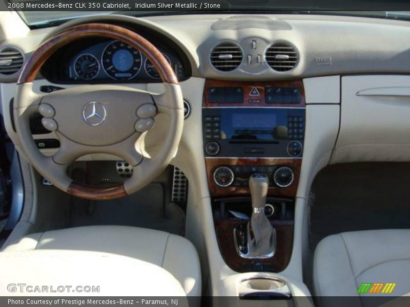 Iridium Silver Metallic / Stone 2008 Mercedes-Benz CLK 350 Cabriolet