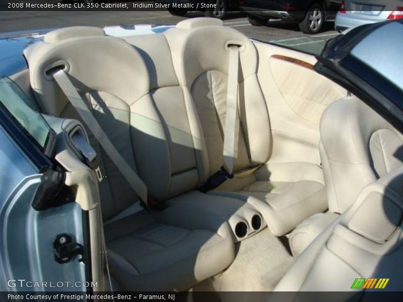 Iridium Silver Metallic / Stone 2008 Mercedes-Benz CLK 350 Cabriolet