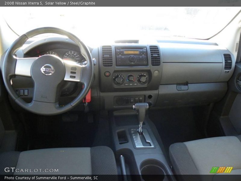 Solar Yellow / Steel/Graphite 2008 Nissan Xterra S