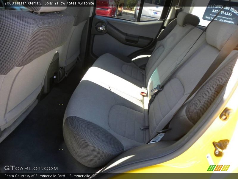 Solar Yellow / Steel/Graphite 2008 Nissan Xterra S