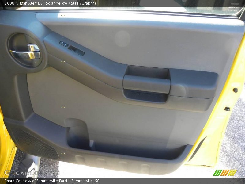 Solar Yellow / Steel/Graphite 2008 Nissan Xterra S