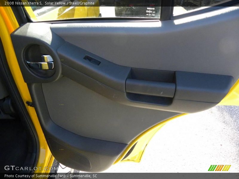 Solar Yellow / Steel/Graphite 2008 Nissan Xterra S