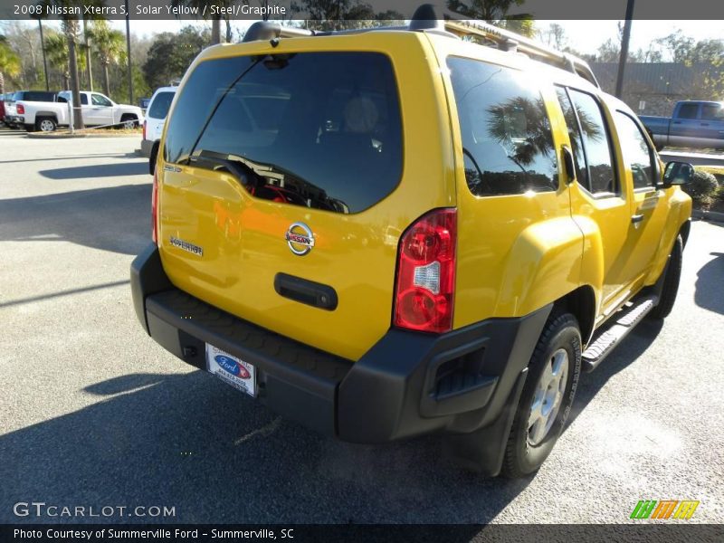 Solar Yellow / Steel/Graphite 2008 Nissan Xterra S