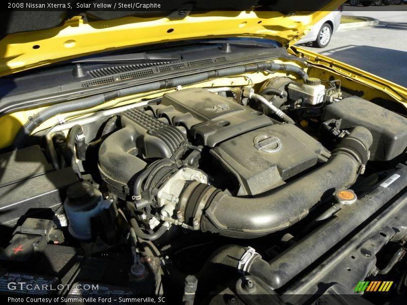 Solar Yellow / Steel/Graphite 2008 Nissan Xterra S