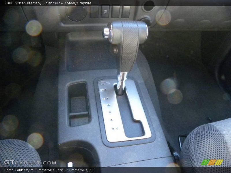 Solar Yellow / Steel/Graphite 2008 Nissan Xterra S
