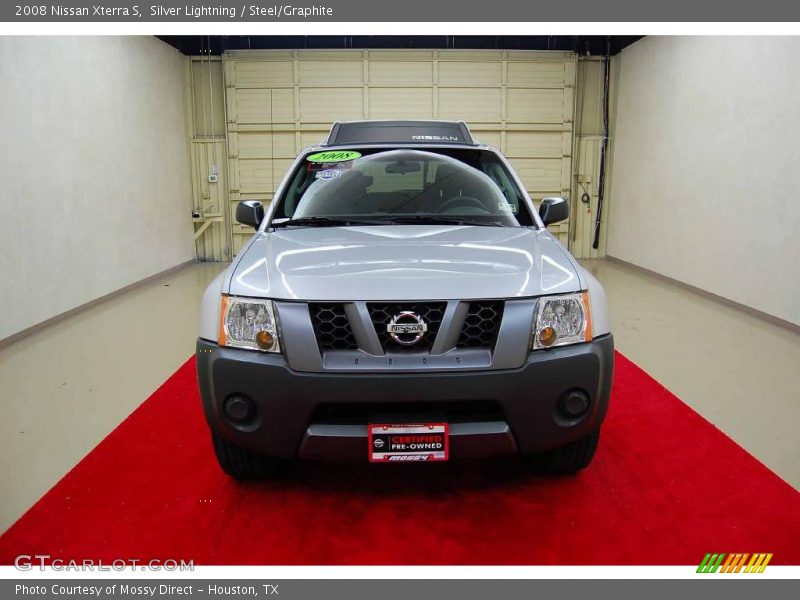 Silver Lightning / Steel/Graphite 2008 Nissan Xterra S