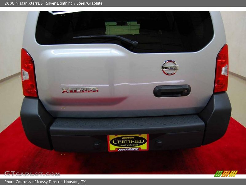 Silver Lightning / Steel/Graphite 2008 Nissan Xterra S