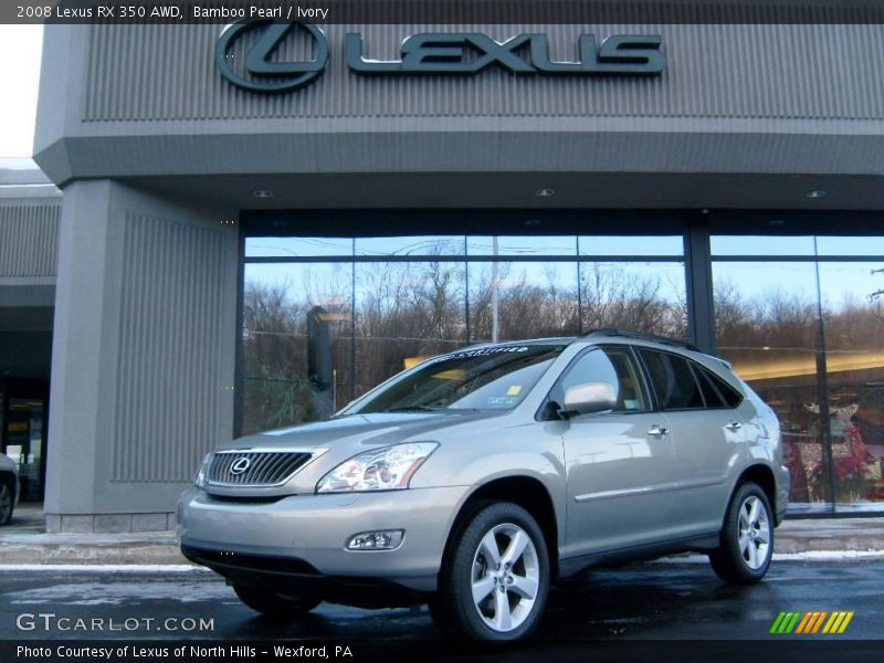 Bamboo Pearl / Ivory 2008 Lexus RX 350 AWD