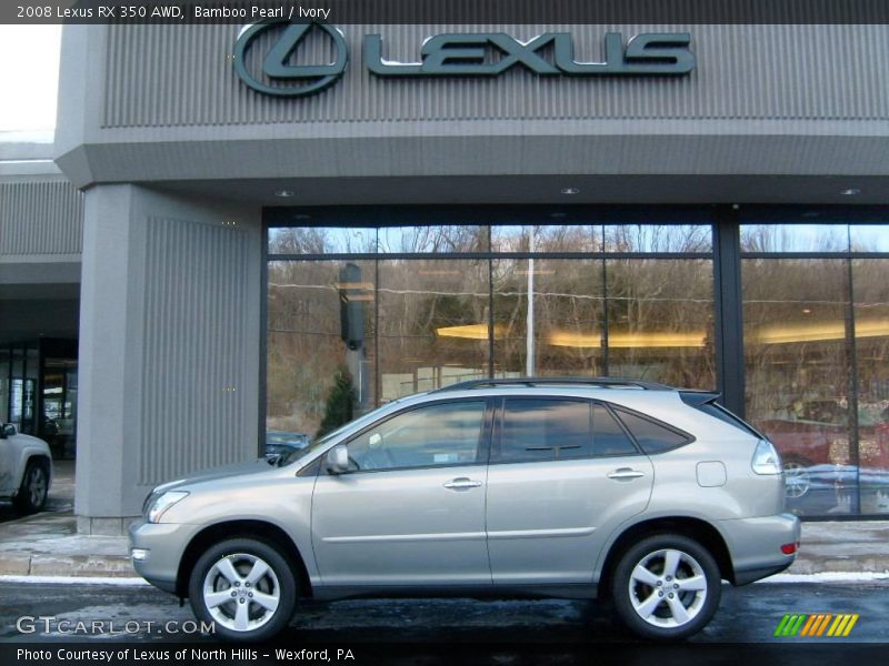 Bamboo Pearl / Ivory 2008 Lexus RX 350 AWD