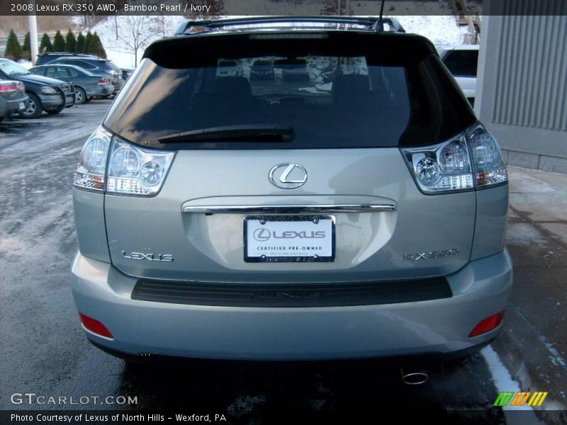 Bamboo Pearl / Ivory 2008 Lexus RX 350 AWD