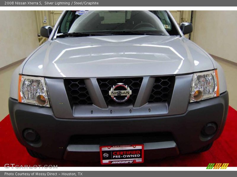 Silver Lightning / Steel/Graphite 2008 Nissan Xterra S