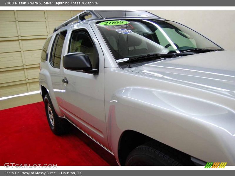 Silver Lightning / Steel/Graphite 2008 Nissan Xterra S