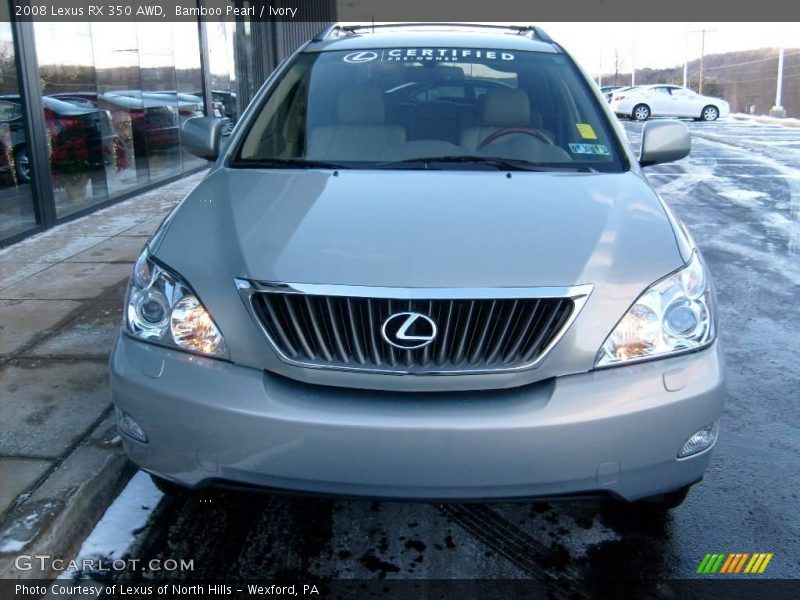 Bamboo Pearl / Ivory 2008 Lexus RX 350 AWD