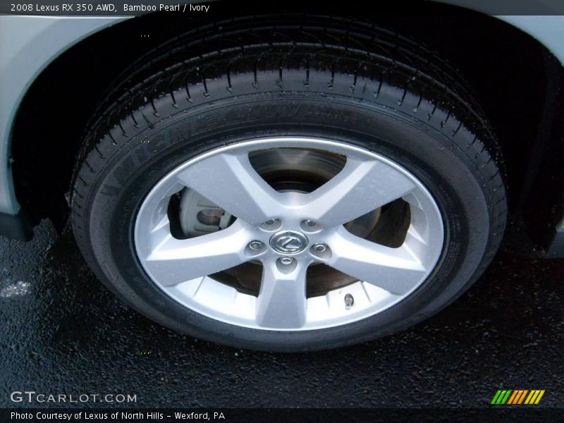 Bamboo Pearl / Ivory 2008 Lexus RX 350 AWD