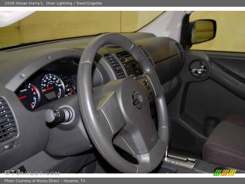 Silver Lightning / Steel/Graphite 2008 Nissan Xterra S