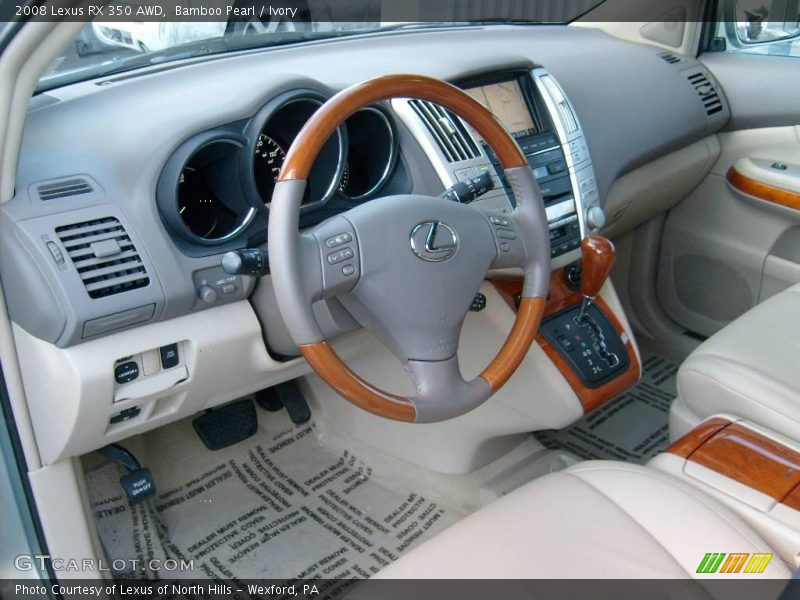 Bamboo Pearl / Ivory 2008 Lexus RX 350 AWD