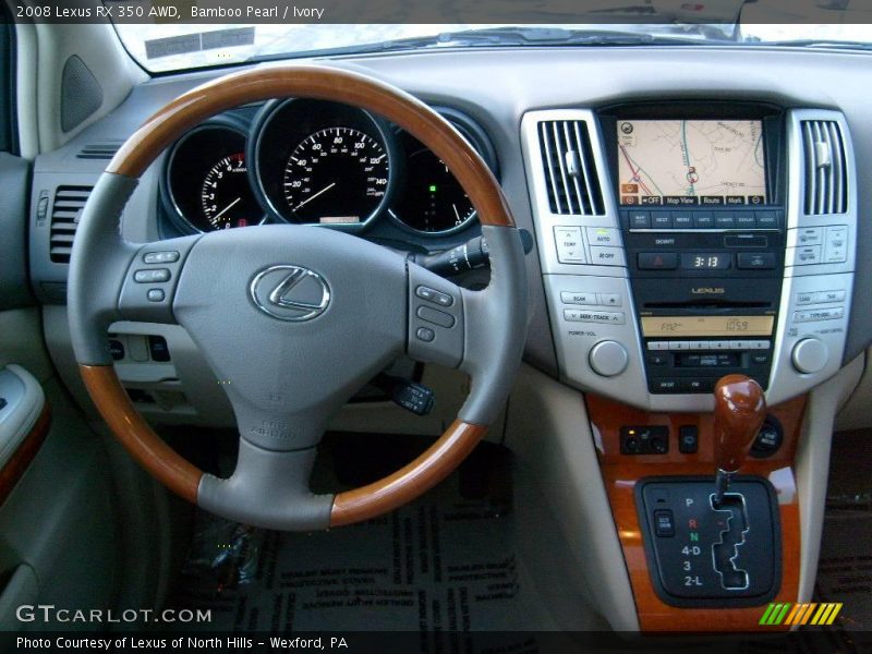 Bamboo Pearl / Ivory 2008 Lexus RX 350 AWD