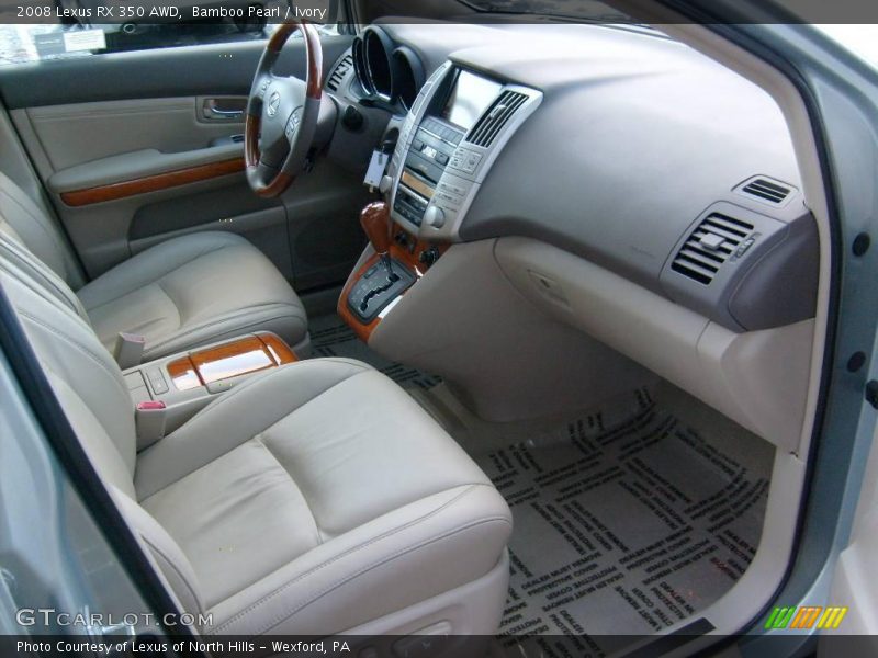 Bamboo Pearl / Ivory 2008 Lexus RX 350 AWD