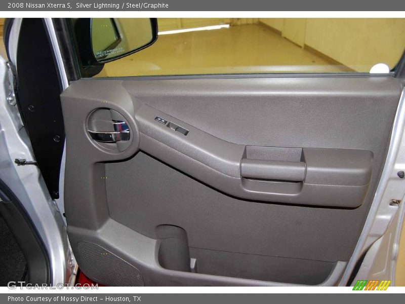 Silver Lightning / Steel/Graphite 2008 Nissan Xterra S