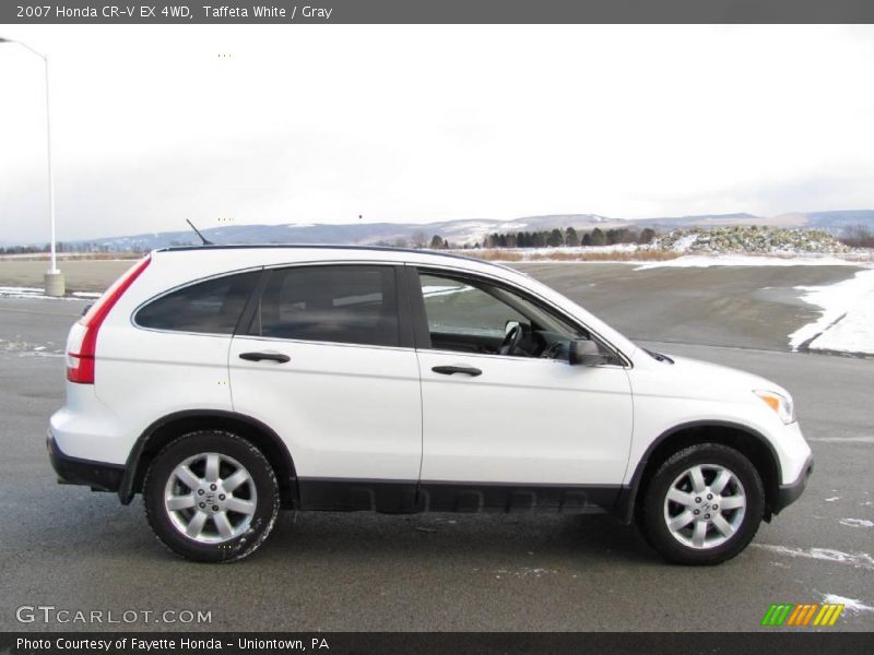 Taffeta White / Gray 2007 Honda CR-V EX 4WD