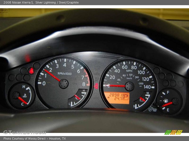 Silver Lightning / Steel/Graphite 2008 Nissan Xterra S