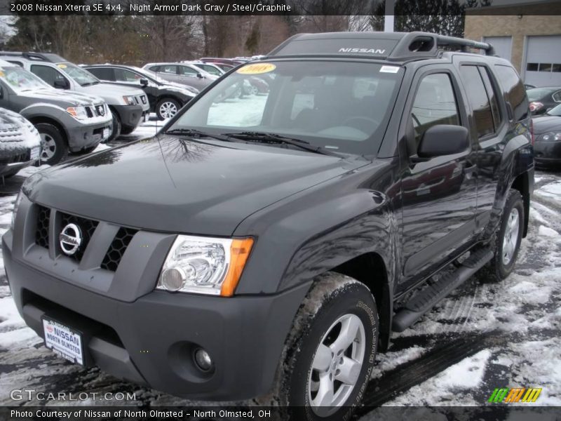 Night Armor Dark Gray / Steel/Graphite 2008 Nissan Xterra SE 4x4